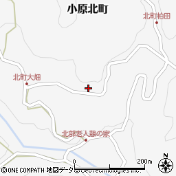 愛知県豊田市小原北町144周辺の地図