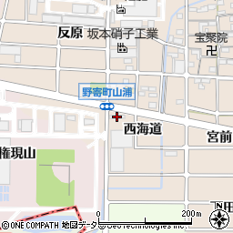 信光陸運株式会社　岩倉物流センター倉庫周辺の地図