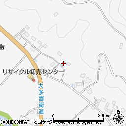 千葉県夷隅郡大多喜町八声790周辺の地図
