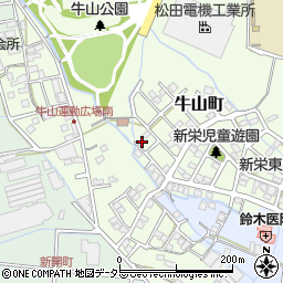 愛知県春日井市牛山町2842-5周辺の地図