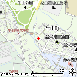愛知県春日井市牛山町2842周辺の地図