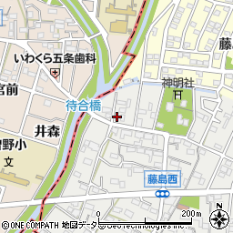 愛知県小牧市藤島町居屋敷7-1周辺の地図