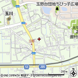 愛知県春日井市玉野町1189-2周辺の地図