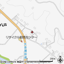 千葉県夷隅郡大多喜町八声756周辺の地図