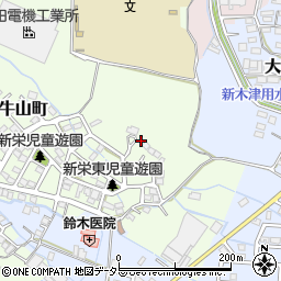 愛知県春日井市牛山町2933-1周辺の地図