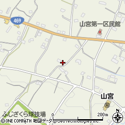 静岡県富士宮市山宮1947周辺の地図