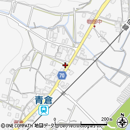 兵庫県朝来市物部1455周辺の地図