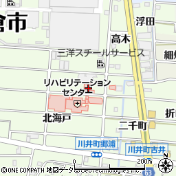 メディカルサテライト岩倉周辺の地図