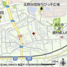 愛知県春日井市玉野町1169周辺の地図
