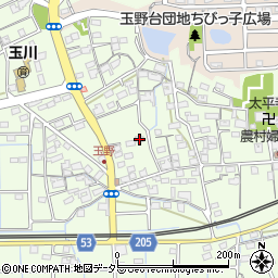 愛知県春日井市玉野町1189周辺の地図