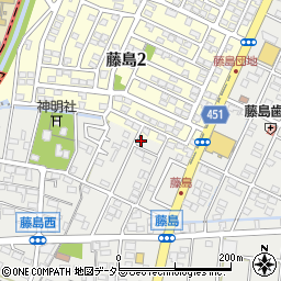 愛知県小牧市藤島町居屋敷289-6周辺の地図