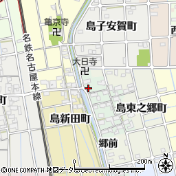 愛知県稲沢市島町東之郷1452周辺の地図