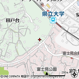 神奈川県横須賀市田戸台87周辺の地図