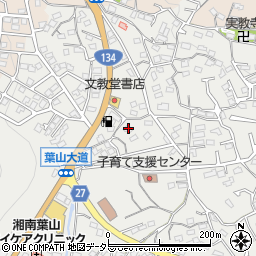 神奈川県三浦郡葉山町一色1480周辺の地図