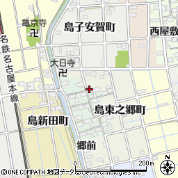 愛知県稲沢市島町東之郷1446周辺の地図
