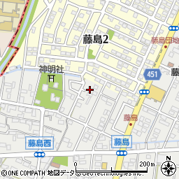 愛知県小牧市藤島町居屋敷286周辺の地図