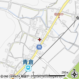 兵庫県朝来市物部1452周辺の地図