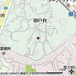 神奈川県横須賀市田戸台73周辺の地図
