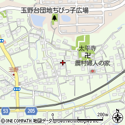 愛知県春日井市玉野町1138-1周辺の地図