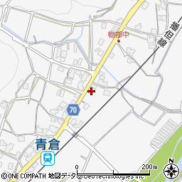 兵庫県朝来市物部1487周辺の地図