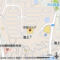 ＫＥＩＫＹＵ　ＦＨａＢ湘南池上店周辺の地図