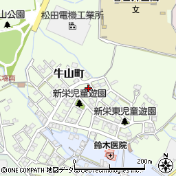 愛知県春日井市牛山町2925周辺の地図