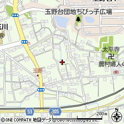 愛知県春日井市玉野町1167周辺の地図
