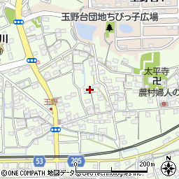 愛知県春日井市玉野町1167-2周辺の地図