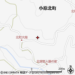 愛知県豊田市小原北町146周辺の地図