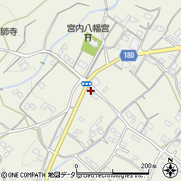 静岡県富士宮市山宮524周辺の地図