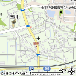 愛知県春日井市玉野町1187周辺の地図