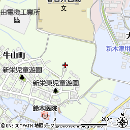 愛知県春日井市牛山町2934周辺の地図