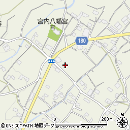 静岡県富士宮市山宮725周辺の地図