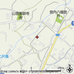 静岡県富士宮市山宮764周辺の地図