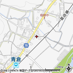 兵庫県朝来市物部1489周辺の地図