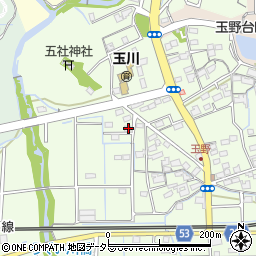 愛知県春日井市玉野町244周辺の地図