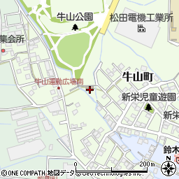 愛知県春日井市牛山町2847周辺の地図