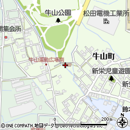 愛知県春日井市牛山町2850周辺の地図