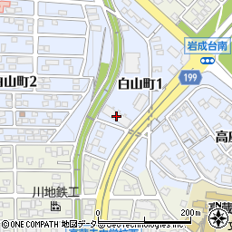 高蔵寺ガーデンスクエア周辺の地図