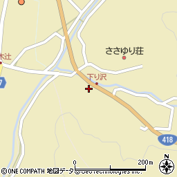 長野県下伊那郡売木村1254周辺の地図
