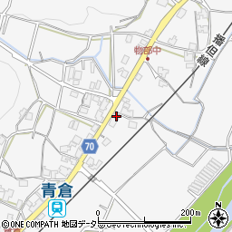 兵庫県朝来市物部1486周辺の地図
