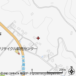 千葉県夷隅郡大多喜町八声780周辺の地図