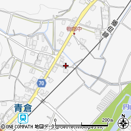 兵庫県朝来市物部1483周辺の地図