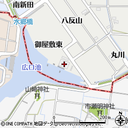 愛知県一宮市明地御屋敷東28周辺の地図