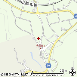 京都府船井郡京丹波町広野尾崎周辺の地図
