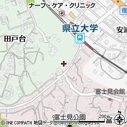 神奈川県横須賀市田戸台88周辺の地図