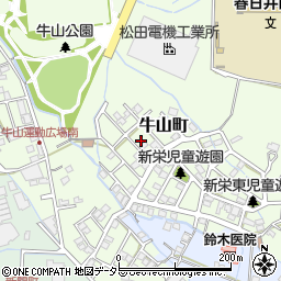 愛知県春日井市牛山町2909周辺の地図