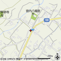 静岡県富士宮市山宮523周辺の地図