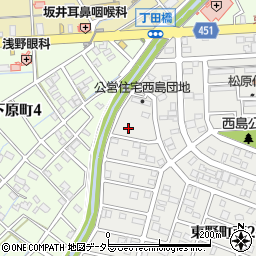 愛知県春日井市東野町西2丁目16-22周辺の地図