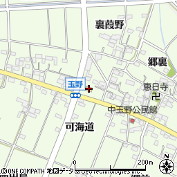 ファミリーマート一宮玉野店周辺の地図